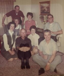 Keckler, Sandoval, Fulwyler family gathering in Rupert, Idaho.