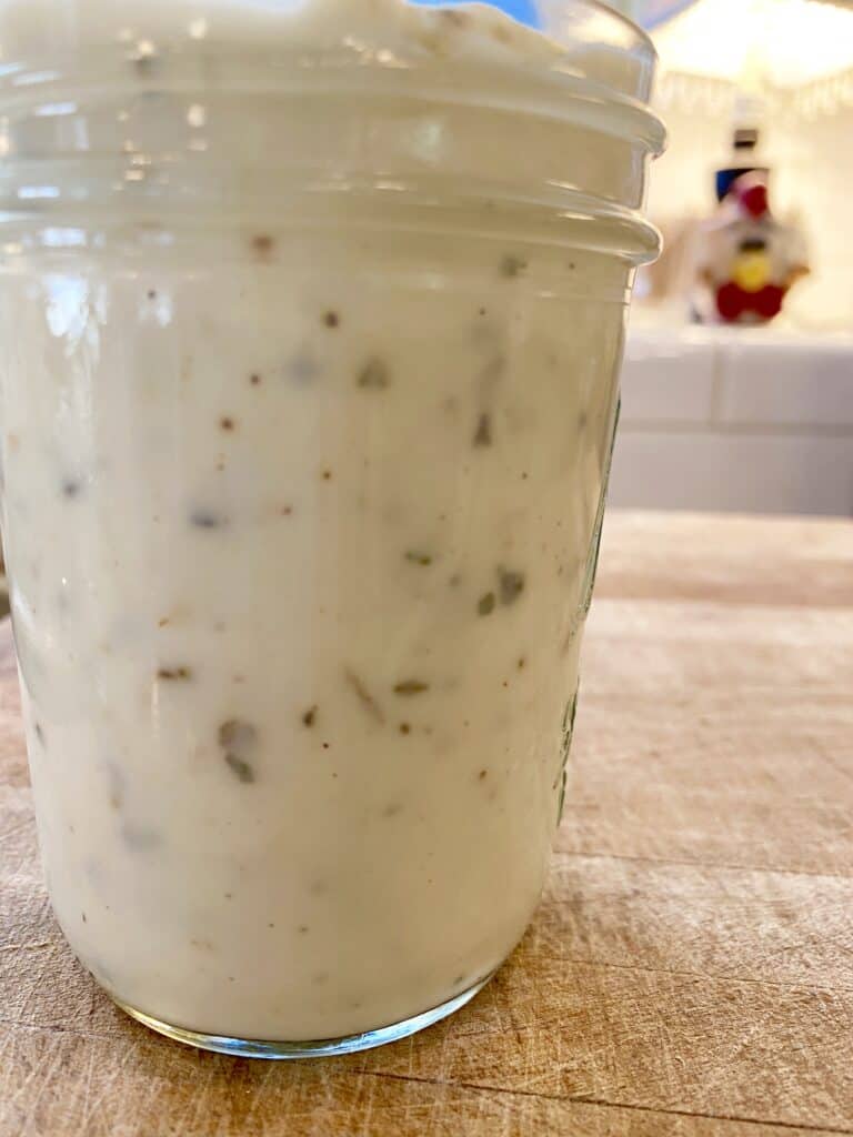 White Pizza Sauce - crinkledcookbook.com