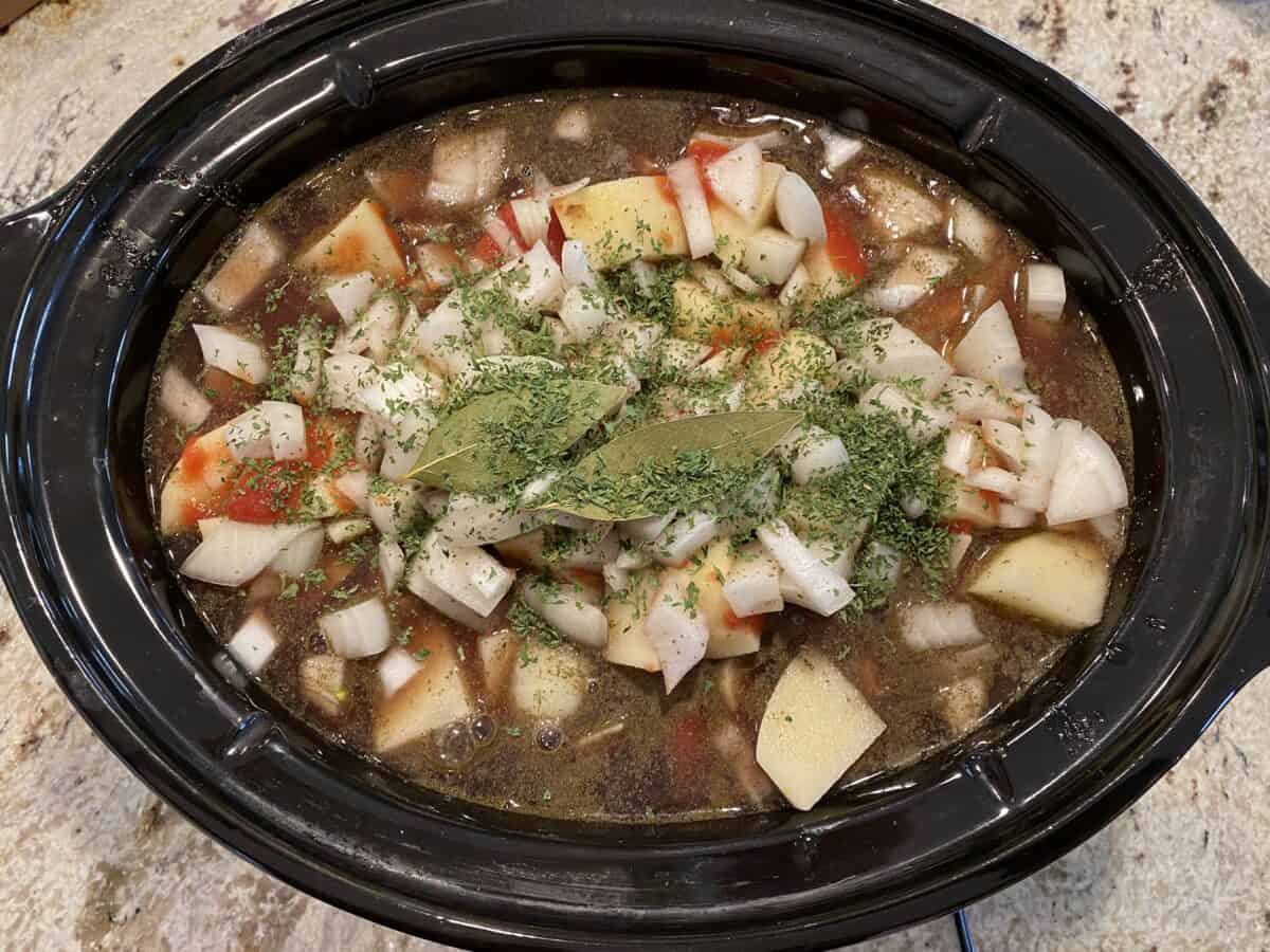 Stew in the Crockpot