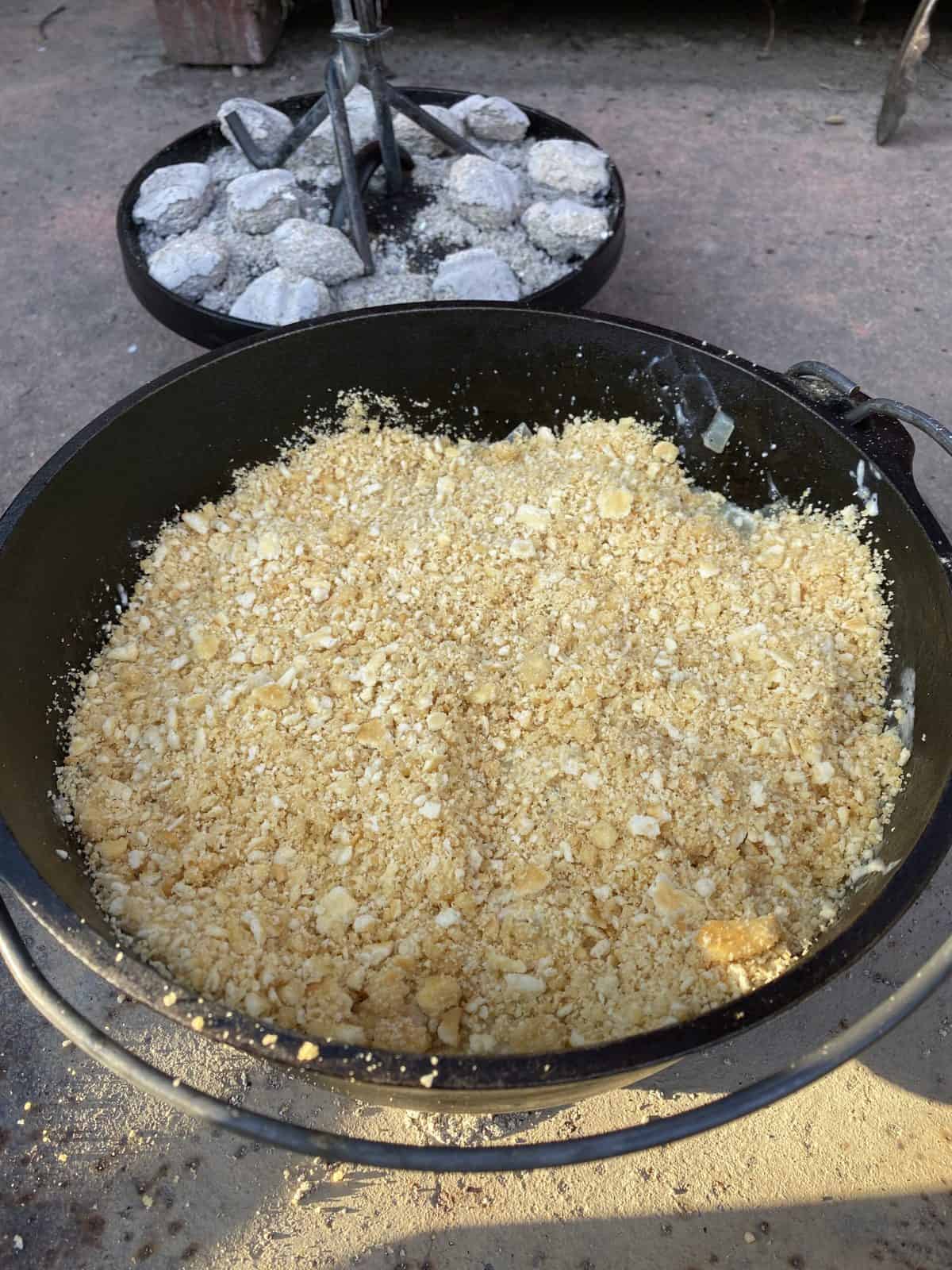 Dutch Oven Chicken - crinkledcookbook.com