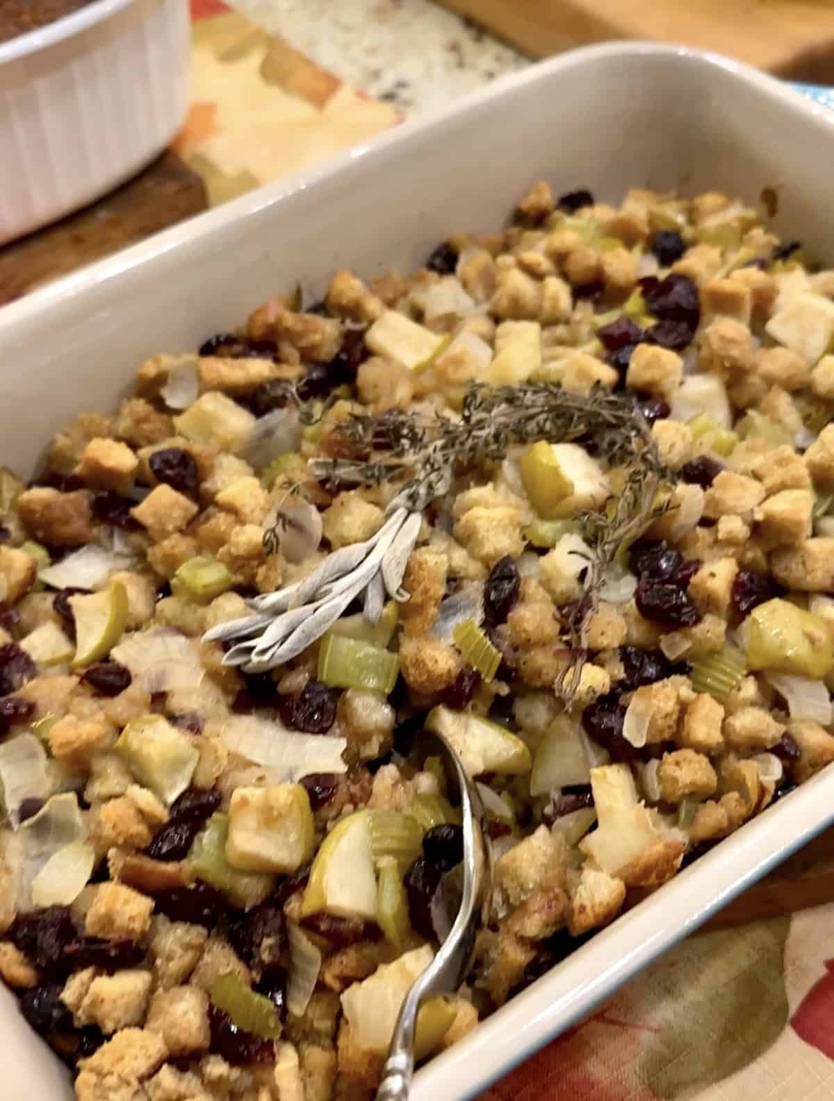Thanksgiving stuffing recipe.