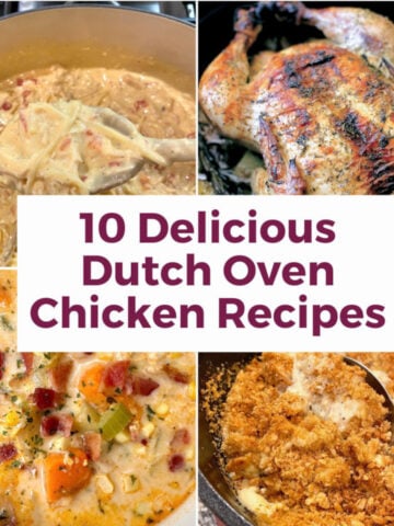Photos of Dutch oven chicken recipes.